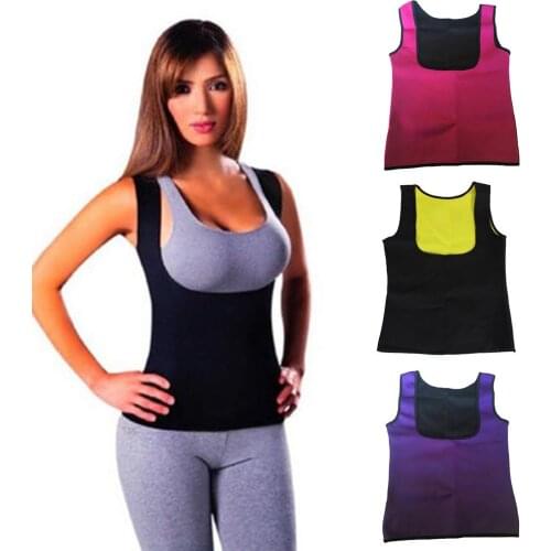 Popfeel Women Waist Trainer Vest Tummy Control Slimming Shapewear Belt Adjustable Body Shaper
