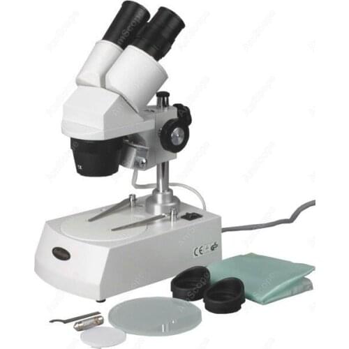 Stereo Microscope -AmScope Supplies Binocular Stereo Microscope 10X-15X-30X-45X SE305-PY