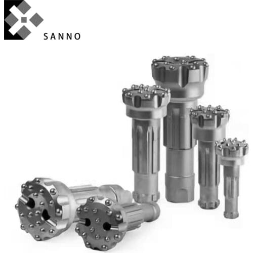 3 Inch / 4 / 5 /6 / 8inch DTH down the hole rock drill bit high air pressure hammer customize DTH rock mining bit