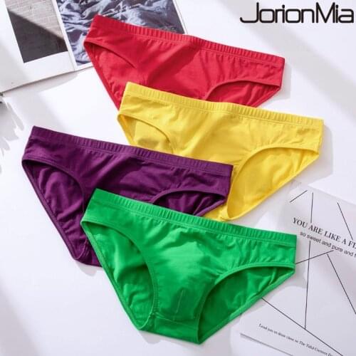 Mens Underwear Male Sexy Solid Briefs Underpants for Men Brief Cotton Adult Panties Mens Bikini Pant Men Sexy Slip Hombre 1805