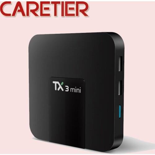 50PCS Android 8.1 TV BOX 2GB 16GB 2.4GHZ WiFi Media Player 1GB TX3 MINI