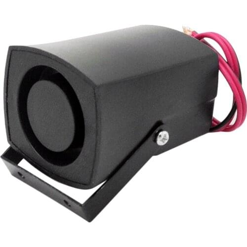 Universal Alarm Siren Horn 12V/24V Beeper Buzzer Speaker Durable Reversing Warning Horn Parking Radar Assist Sensor