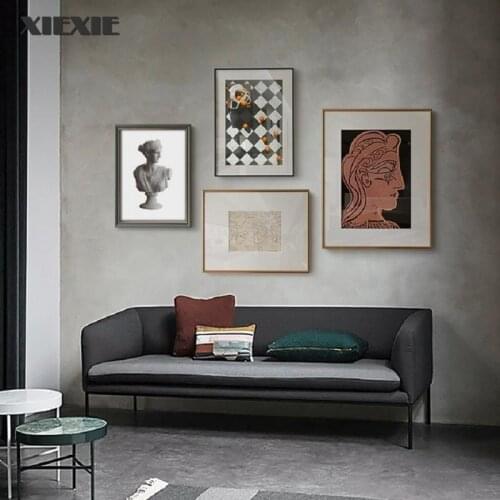 Vintage Abstract Renaissance Statue Renaissance Europe Canvas Painting Posters Prints Wall Art Pictures Living Room Home Decor