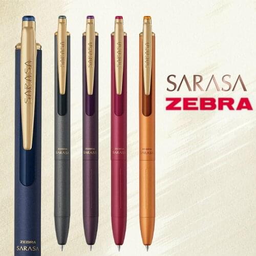 Japan ZEBRA Sarasa Vintage Gel Pen JJ15 Upgraded Version JJ56 Limited Metal Pen Writing Smoothly and Comfortable