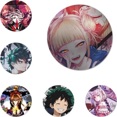 My Hero Boku No Academia Deku Bakugou Icons Pins Badge Decoration Brooches Metal Badges For Clothes Backpack Decoration