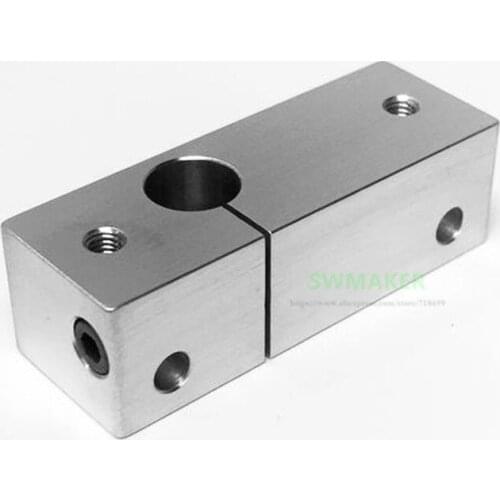 1pcs Wanhao i3 Cooling Block Upgrade Slotted Clamping aluminum fixing holder for Wanhao i3 3D printer spare parts
