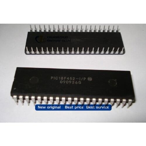 10pcs/lot New originall PIC18F452-I / P PIC18F452 18F452 DIP40