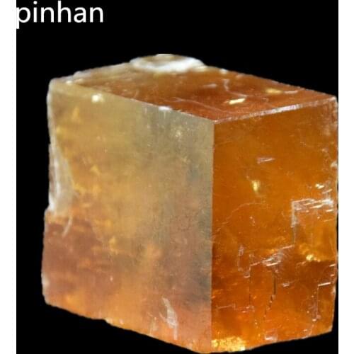 100g rare yellow calcite mineral specimen natural gem crystal free shipping