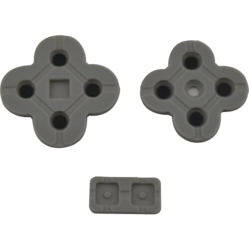 100 sets For D-S-Lite Conductive Rubber Button Pad Set repair Replacement Part For N-D-S-L Silicon Buttons