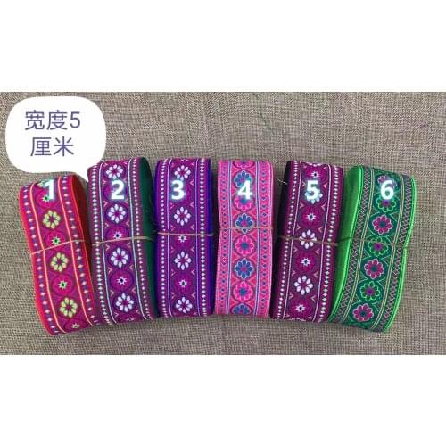 5cm ethnic style folk style nation style jacquard ribbon,jacquard webbing,garment ribbon,shoes ribbon,bag ribbon,YY0618B