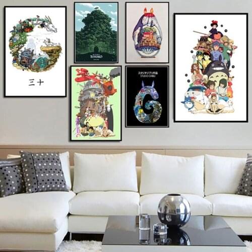 Diamond Painting Studio Ghibli Tribute Japan Anime Cross Stitch 5D DIY Mosaic Embroidery Rhinestone Home Decoration Accessories