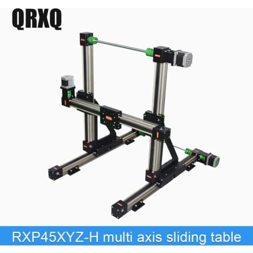 Free return of goods, synchronous belt linear guide slide, dust-proof precision CNC linear slide, electric cross stepping motor