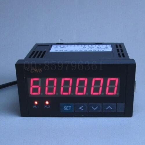 Digital LED 6 Bit Frequency Counter Meter Relay Output