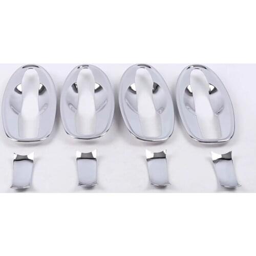 For Nissan Rogue X-Trail T32 2014 2015 2016 2017 2018 Chrome Door Handle Bowl Cover Cup Cavity Trim Insert Catch Molding Garnish