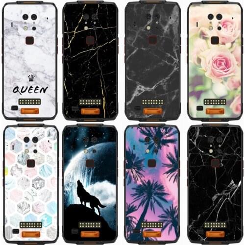 For OUKITEL WP7 for Oukitel WP7 Case Rose Wolf Cute Patterned Cover Soft Silicon Phone Case for Oukitel wp 7 Top Quality