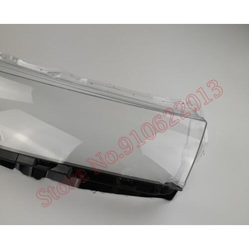 For Toyota HighLander 2018-2020 Light Caps Car Lampshade Front Headlight Cover Glass Lens Shell Car Front Headlight Cover