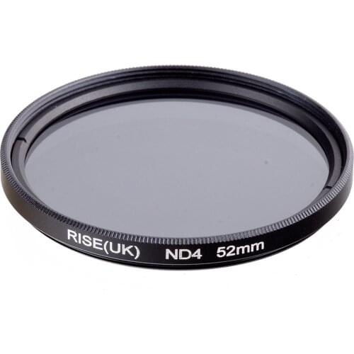 RISE(UK) 52 mm Neutral Density ND4 Filter FOR ALL Camera lens