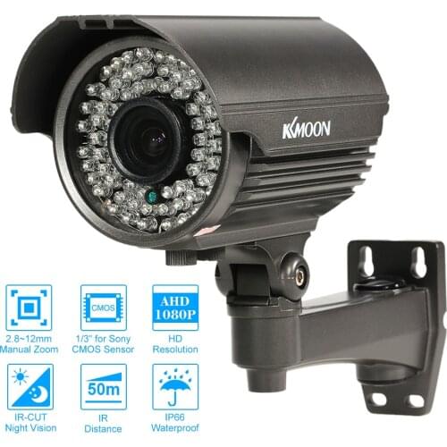KKmoon 1080P AHD CCTV Camera Outdoor Analog Video Surveillance Camera for Sony CMOS Weatherproof PAL CCTV Outdoor Camera