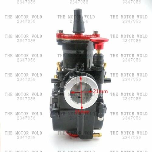 The motor world New 21mm Motorcycle Engine Part Carburetor Mikuni PWK Carburetor With Power Jet Dirt Bike ATV