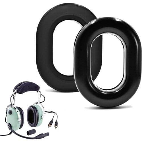 1Pair Gel Ear Pads Soft TPU Ear Cushion for David Clark H10 Aviation Headset 667C