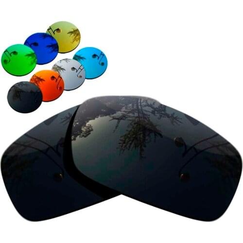 100% Precisely Cut Polarized Replacement Lenses for X Squared Sunglasses Solid Black Color- Choices