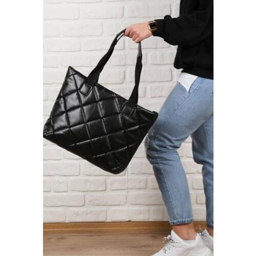 Stylish Faux Leather Women Shoulder Bag
