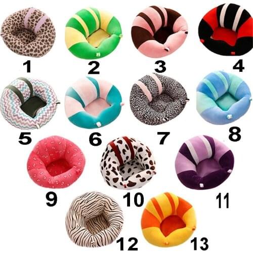 Comfortable Baby Seat Sofa Baby Learning Sitting Seat Chair Portable Seat Childrens Plush Toy Baby Plush Support Chair