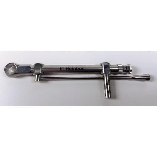 Dental Implant Wrench Ratchet Abutment Screw Driver Hand Hex Key Round Head 10-70NCM