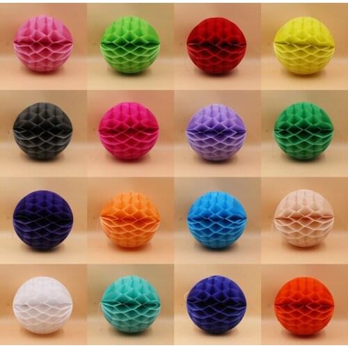 10cm Chinese Lantern Honeycomb lanterne Papier Wedding Birthday Party Baby Shower Lampion Home Decoration Accessories