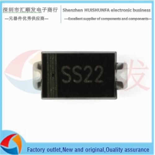 20pcs!!! Original genuine SS22 SS24 SS26 SS210 SS2150 SS2200 SMA Schottky diode