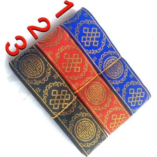 4cm metallic yarn jacquard ribbon,XERY2000323K