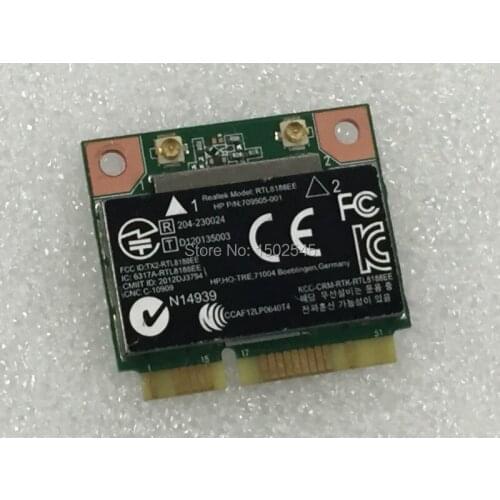 Free shipping Original Wireless card Broadcom RTL8188EE 150Mbps PCI-E FOR HP Pavilion 14 15 17 SPS: 709505-001 709848-001