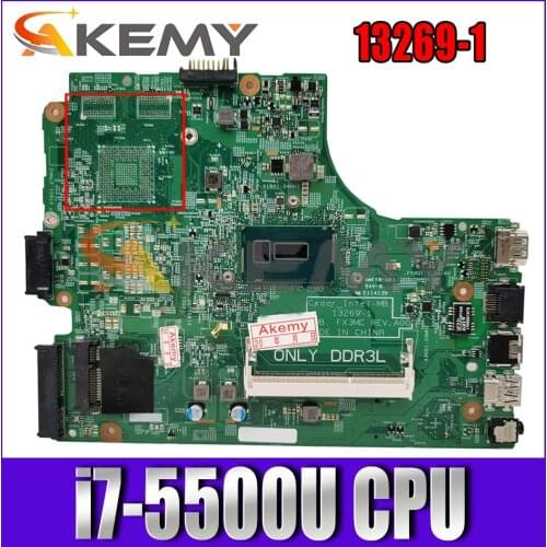 CN-0V28DP 0V28DP For DELL 3442 3443 15 3542 3543 17 5748 5749 Laptop Motherboard 13269-1 FX3MC With i7-5500U 100% Full Tested