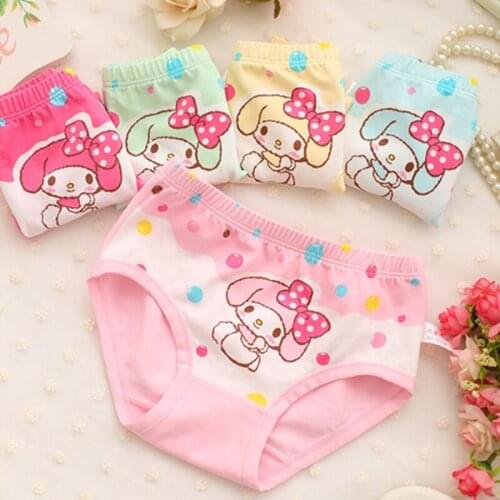 Children Girls Underwear Kids Baby Cute Briefs Cartoon Underpants Cotton Triangle Panties Soft