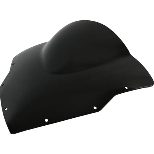 Dark Smoke Double Bubble Front Windscreen Windshield Visor Screen Shield Wind Deflector ABS For BAJAJ Pulsar RS200 200 RS 200RS