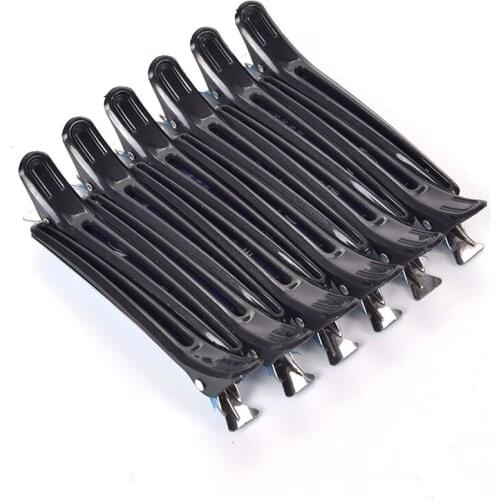 5/10pcs Black Long Duckbill Clip Hairdressing Tool Clip Hairdressing Salon Positioning Partition Profession Hair Styling Tools
