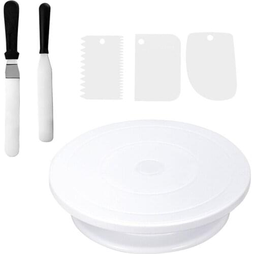 Cake Decorating Kit, Rotating Cake Turntable for Decorating Rotating Cake Stand, Cake Decorating Turntable, Cake Spinner