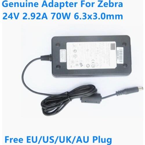 Genuine FSP070-RDB 70W 24V 2.92A AC Adapter for Zebra 808099-001 9NA0700500 H00156097 Printer Power Supply Charger
