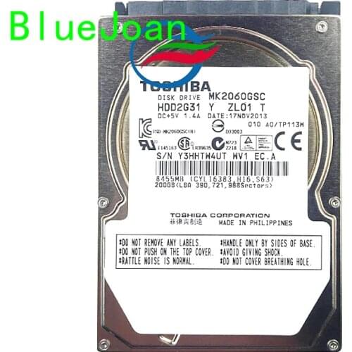 Original Disk drive MK2060GSC HDD2G31 Y ZL01 DC+5V 1.4A 200GB For Car radio HDD navigation systems