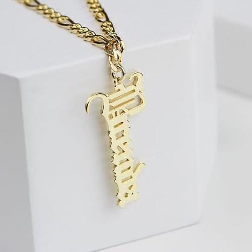 Fils Personalized Custom Name Necklace 2021 New Summer Fashion Figaro Chain Nameplate Necklace for Woman Gift Charm Jewelry