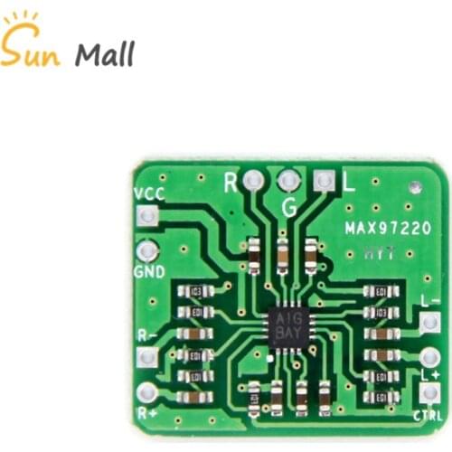 1PC Power amplifier board MAX97220 differential to balanced single-ended output amp HIFI input 2.5 ~ 5.5V