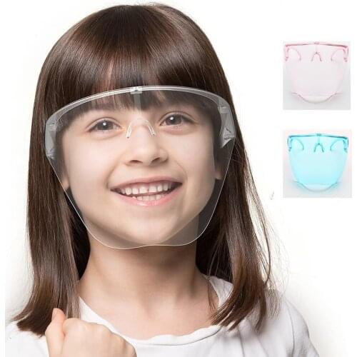 New Mens And Womens Protective Mask Gradient Full Face Faceshield PC Goggles Safety Sunglasses Anti-Spray Anti Fog