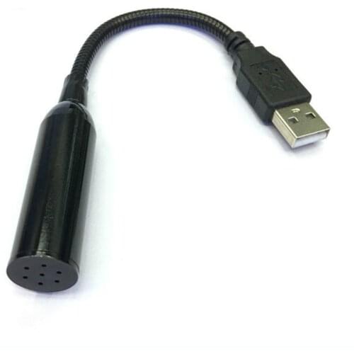 1pc USB Microphone Notebook Microphone Mini Computer Karaoke Microphone Aluminum Microphone