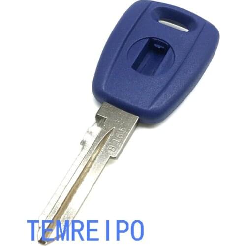 20pcs/lot keys for fiat transponder key shell key case replacement key blank with sticker