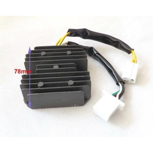 3 wires+4 wires Voltage Regulator Rectifier 7 Pins Wires for GY6 Scooter Moped Chinese Parts