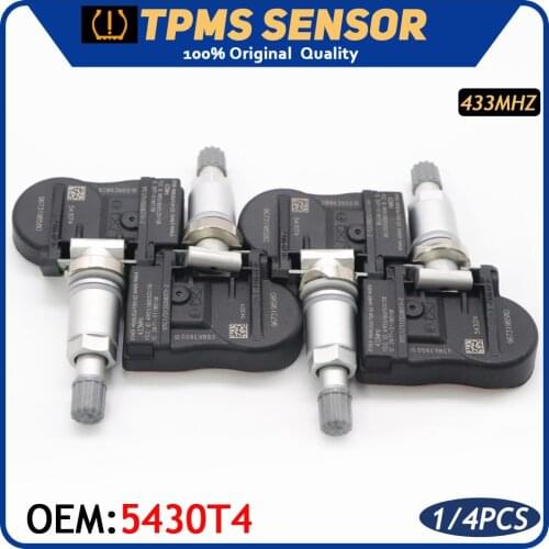 Car TPMS Tire Pressure Monitoring Sensor 5430T4 Fit For Peugeot 207 307 407 508 607 807 1007 For Citroen C4 C5 C6 C8 9673198580