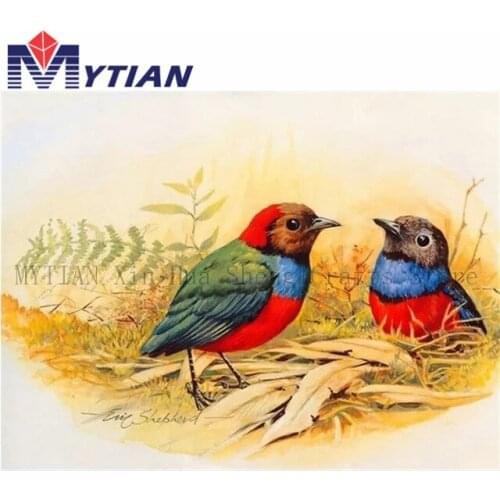 Free Fast Shipping,Bright Birds In Nest,Diamond Painting Forest Animals Diamond Embroidery Mosaic Handmade Craft Home Decoration