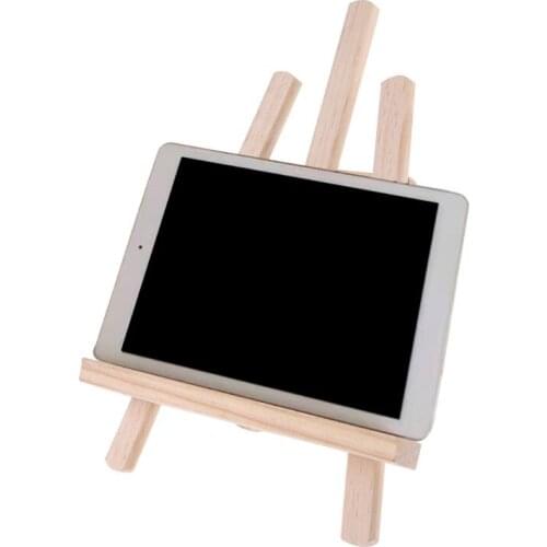 Wood Table Easel Tablets Stand Easel Painting Craft Wooden Stand For Party Decoration Art Supplies