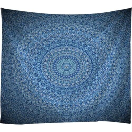 Dreamlike Mandala Tapestry Wall Hanging Sandy Beach Throw Rug Blanket Camping Tent Travel Mattress Bohemian Sleeping Pad