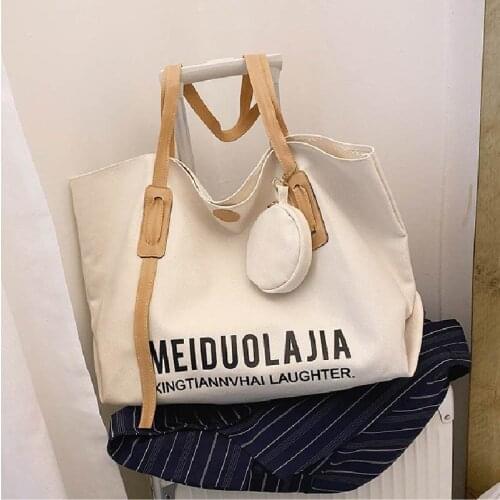 Canvas Shoulder Tote Bag Khaki Luxury Designer Handbag for Women High Capacity Bucket Shopping Bags Clucth Purse Crossbody Bags